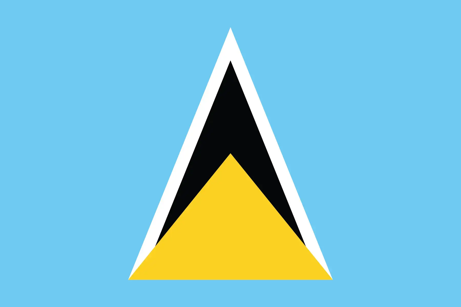 Saint Lucia Flag