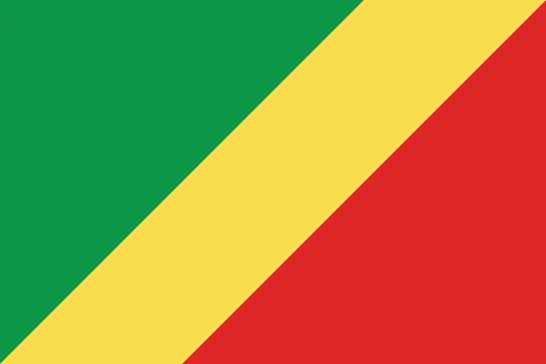 Flagge von Republic of the Congo