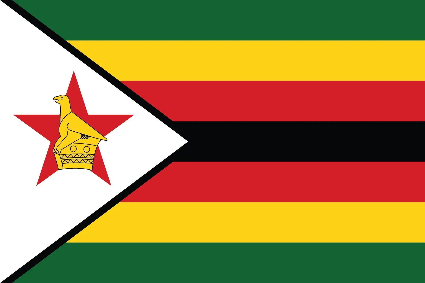 Zimbabwe Flag