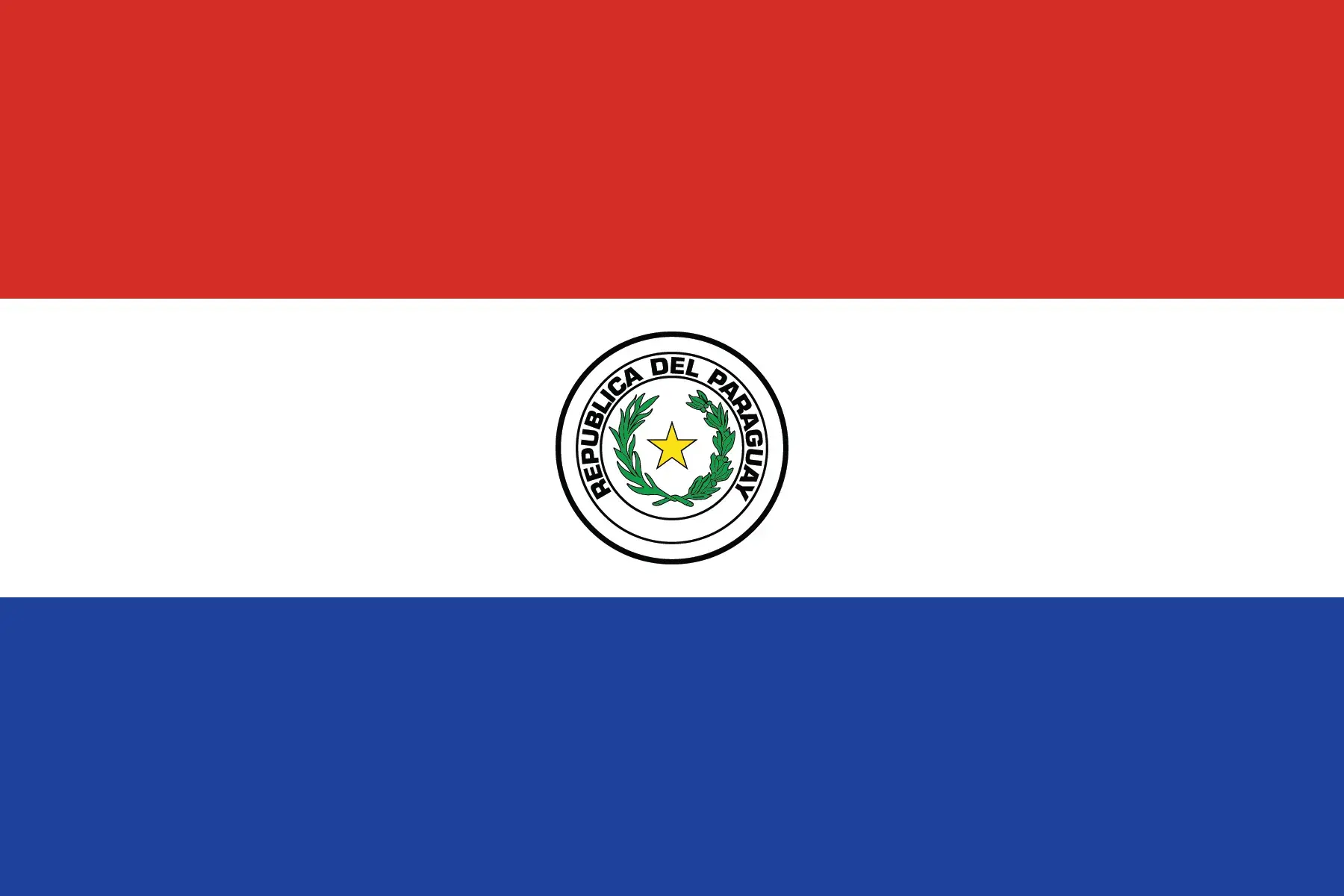 Paraguay Flag