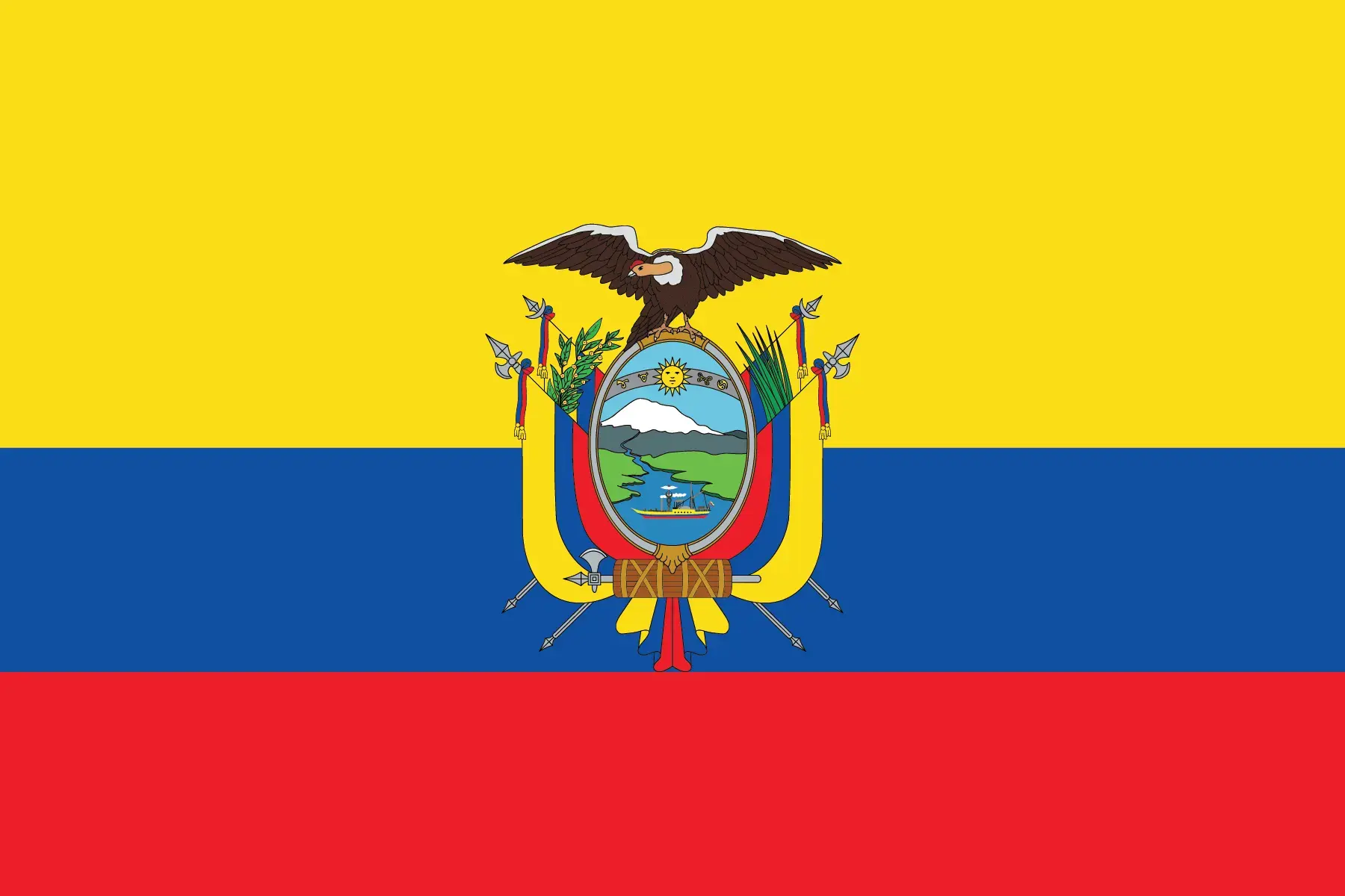 Ecuador Flag