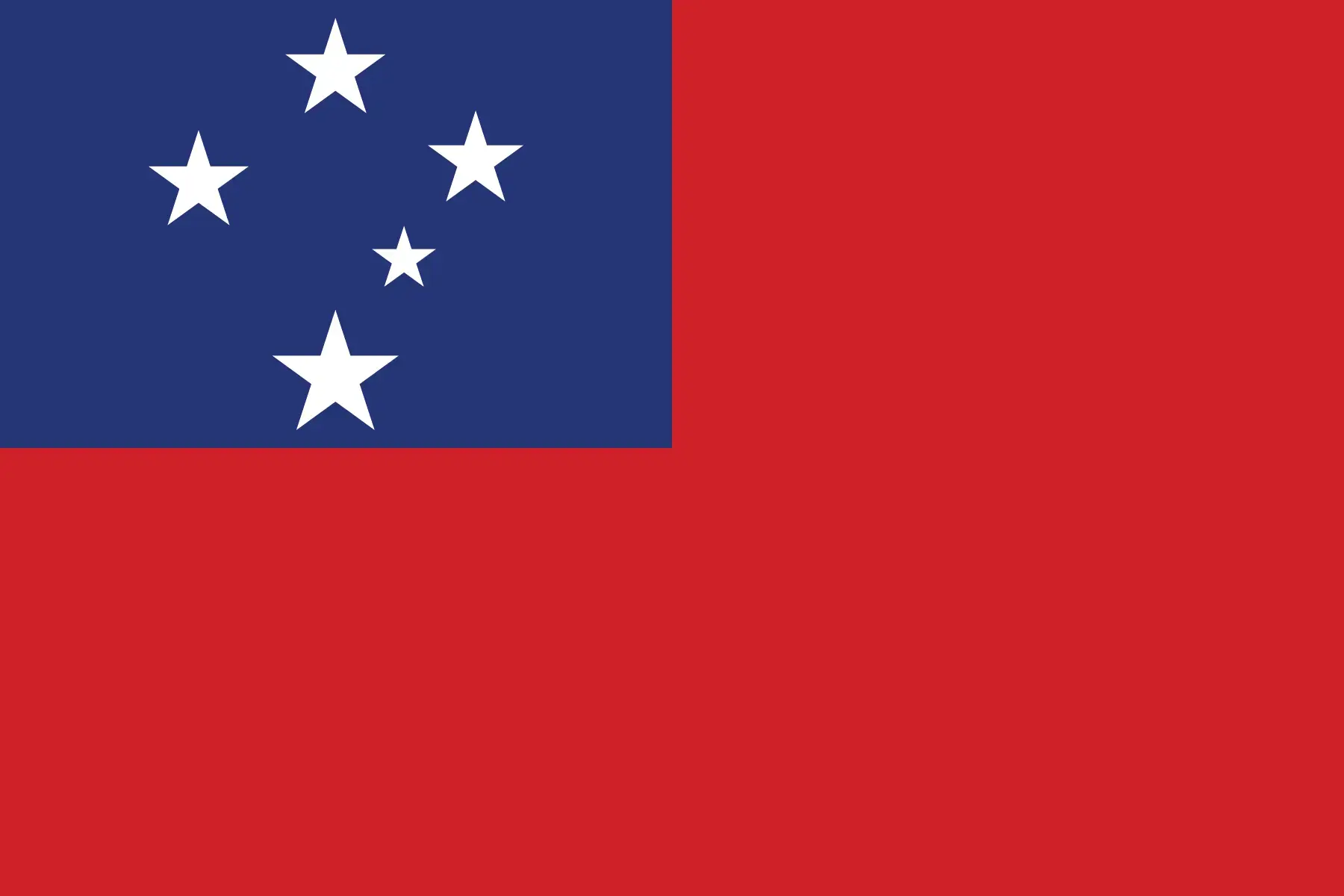 Flagge von Samoa