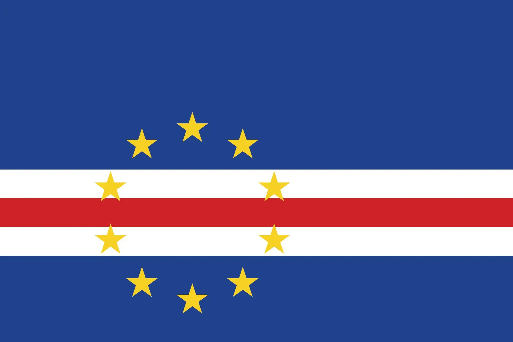 Flagge von Cape Verde