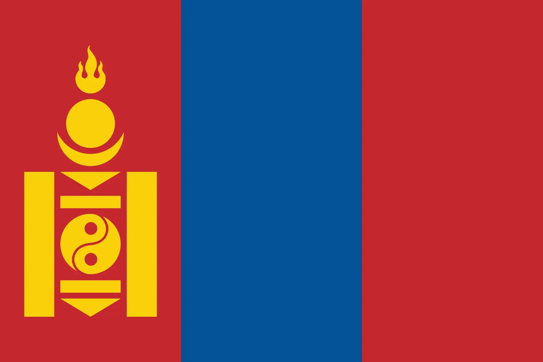 Mongolia Flag